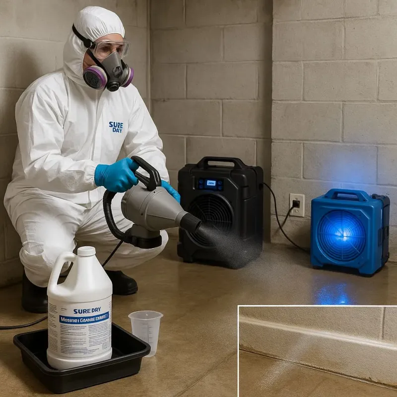 Sanitization and Odor Removal process in Olivet, TN